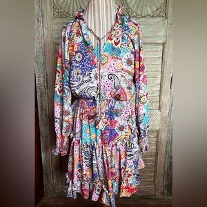 Ladies colorful dress size small